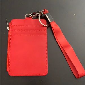 Credit Card Holder w/ Keychain Front Pocket Wallet